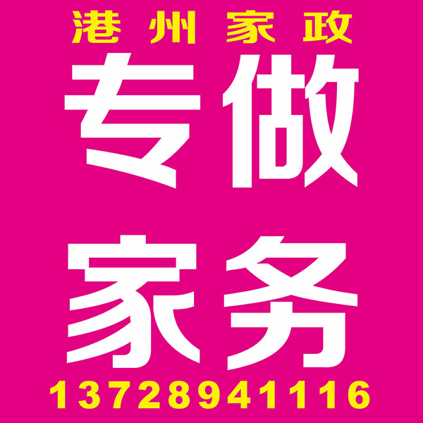 专做家务